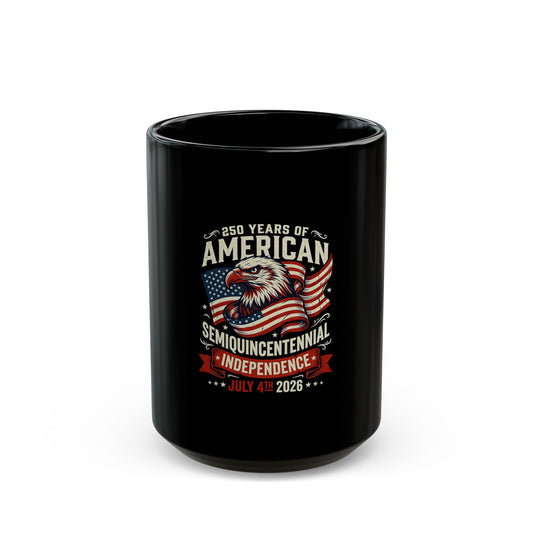 Semiquincentennial Independence Mug β 250 Years of American Eagle & Flag (July 4, 2026)