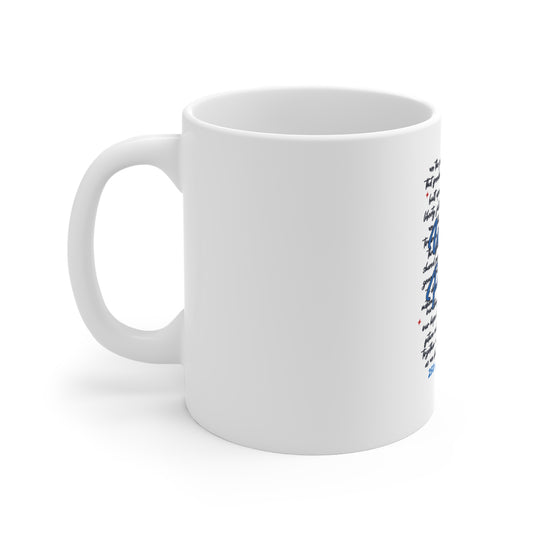 USA 250 Year Anniversary Coffee Mug β Patriotic Typography Mug β Semi-Quincentennial America 1776β2026 Cup β Bold USA Celebration Gift Mug 11oz