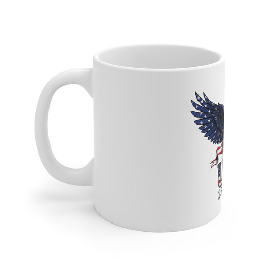 USA 250 Years Eagle Mug β Patriotic American Flag Coffee Cup