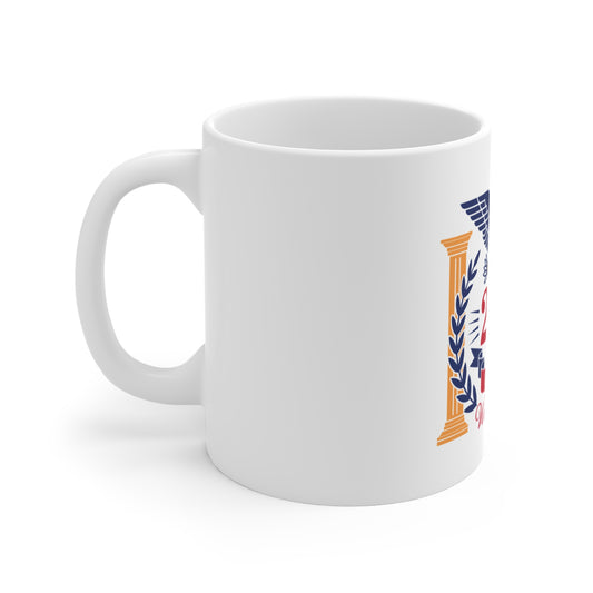 250 Years 1776–2026 Commemorative Mug — "We the People" Patriotic Eagle Design