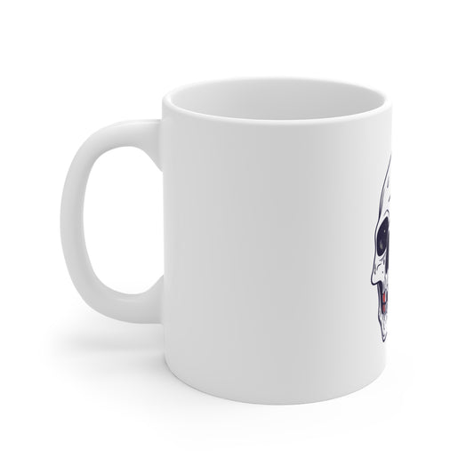 Skull with Butterfly 11oz Coffee Mug