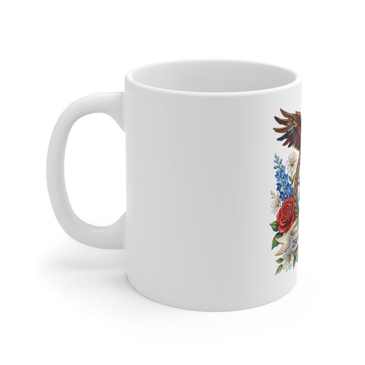 USA 250th Anniversary Eagle Mug β 1776β2026 Patriotic Coffee Cup