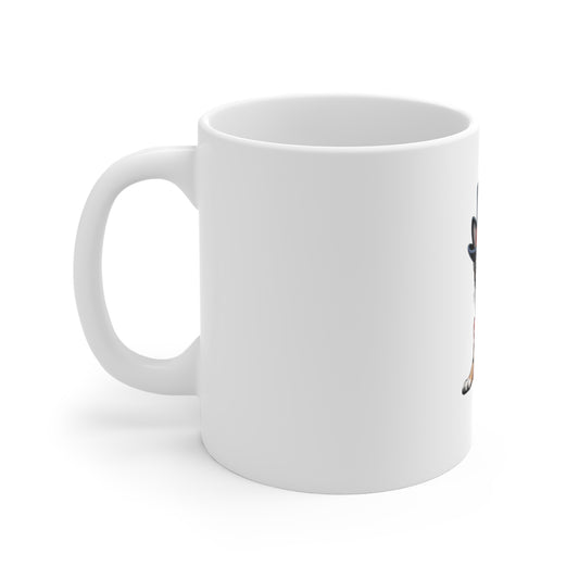 Charming Chihuahua in Top Hat 11oz Coffee Mug