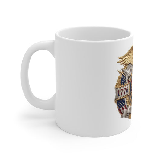 250 Years Anniversary Mug – 1776–2026 Patriotic Eagle Coffee Cup