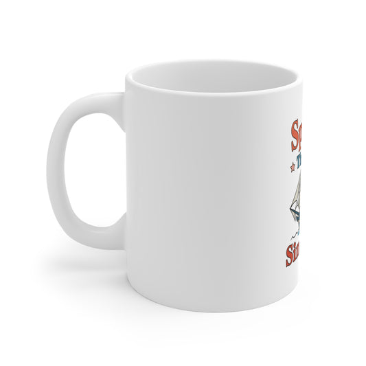 Spilling The Tea Since 1773 Mug — Revolutionary Boston Tea Party Ship Coffee Cup