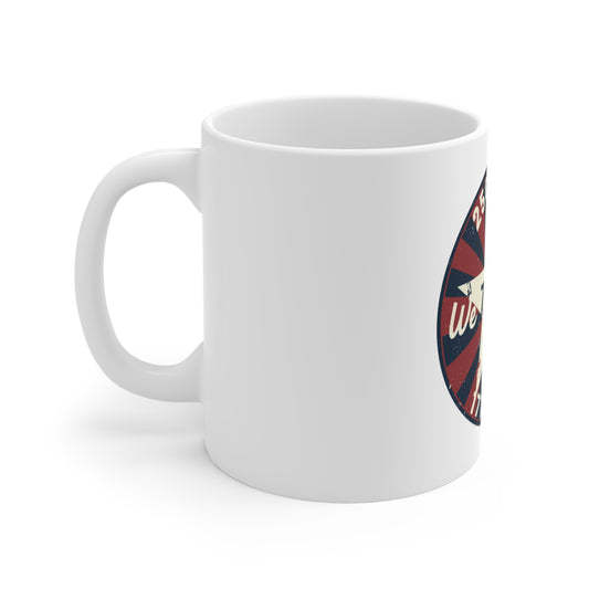 We The People 250 Years 1776–2026 Patriotic Coffee Mug (11oz)