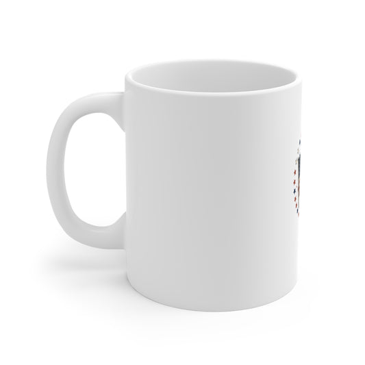 1776β2026 American Flag Coffee Mug β USA 250th Anniversary Mug β Patriotic Vintage Flag Cup β Independence Day Commemorative Mug 11oz