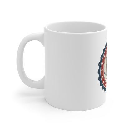 250 Years Semiquincentennial Coffee Mug – USA Flag Patriotic 11oz
