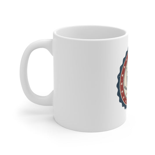 250 Years Semiquincentennial Coffee Mug – USA Flag Patriotic 11oz