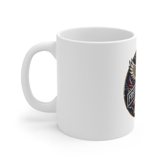 1776–2026 Freedom Shines 250 Mug – Patriotic Eagle Coffee Cup (11oz) | USA 250th Anniversary