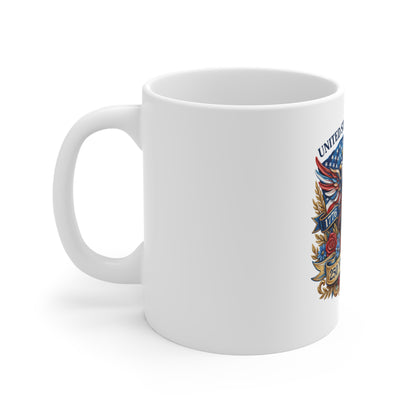 Liberty Bell 250th Anniversary Coffee Mug — United States of America 1776–2026 Patriotic Tea Cup