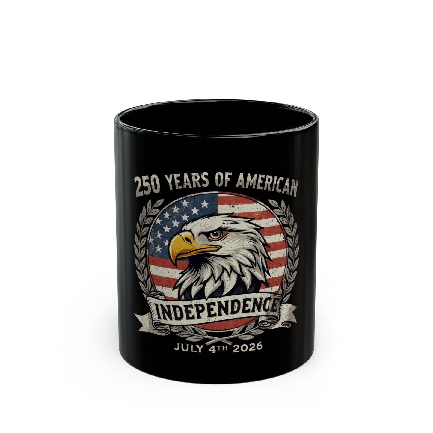 Independence Eagle Mug — "250 Years of American Independence" July 4th 2026