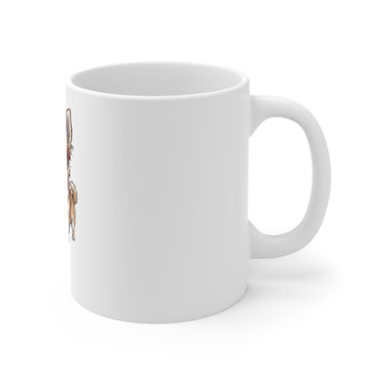 Patriotic Chihuahua Mug — Cute Sunglasses Dog Coffee Cup (11 oz)