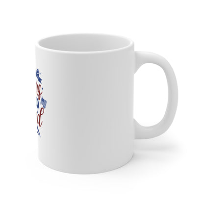 Stars and Stand Mug — Patriotic 11oz Coffee Cup