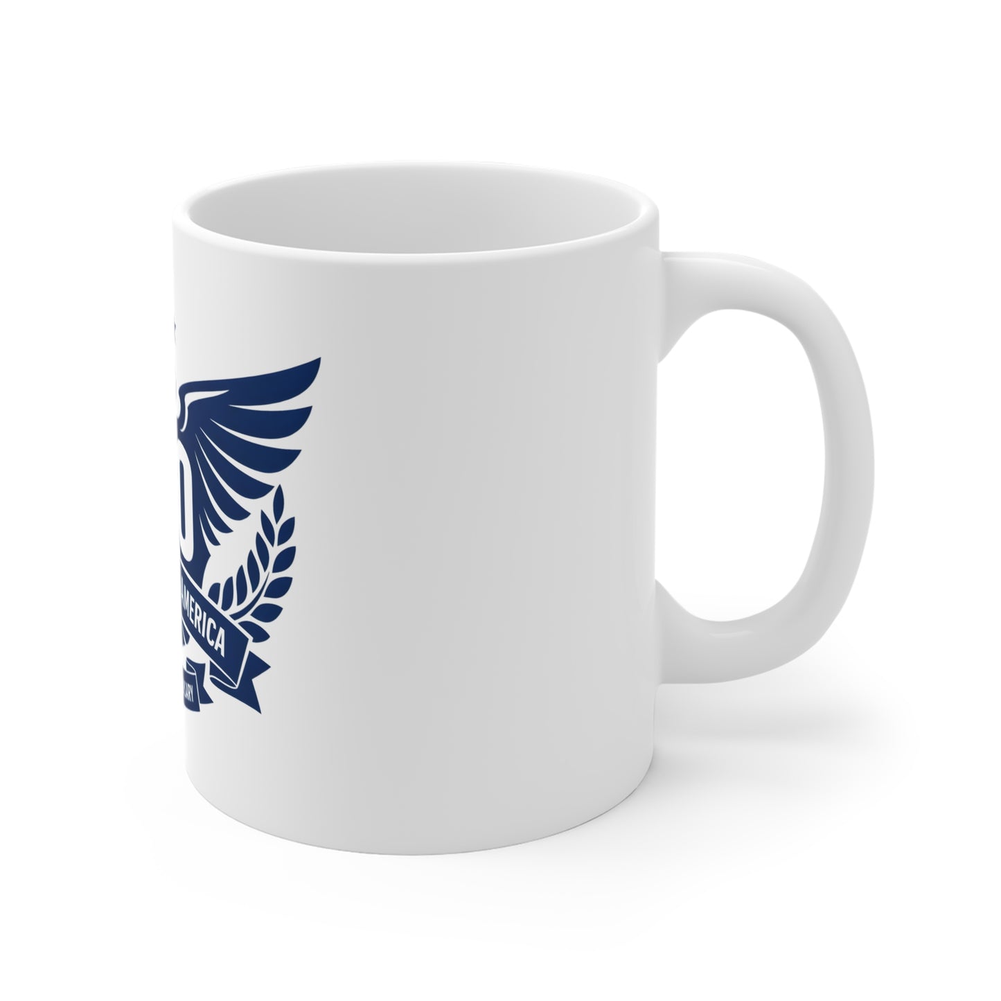 250th United States Anniversary Mug — USA 1776–2026 Eagle Commemorative Coffee Cup