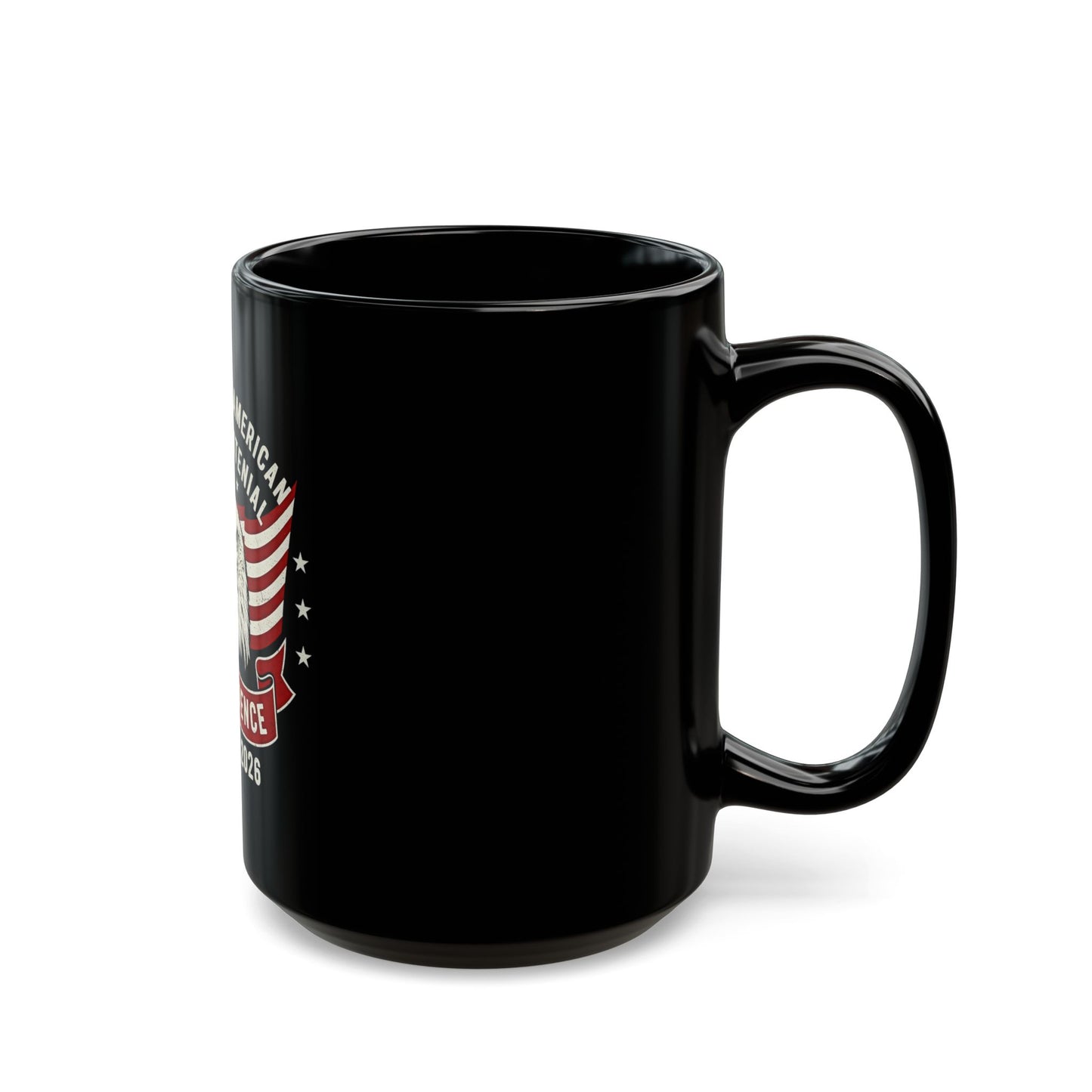 Independence 250th Commemorative Mug — July 4th 2026 American Flag & Eagle
