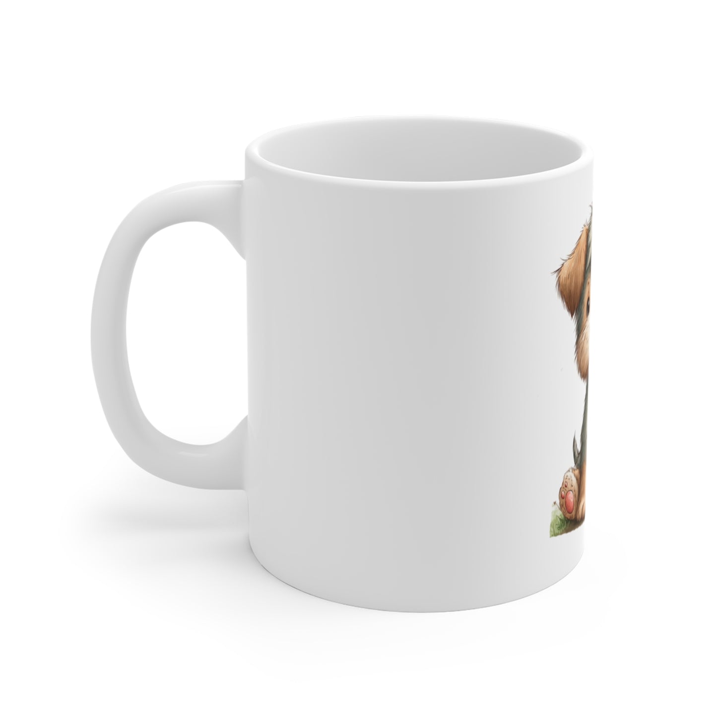 Cute Patriotic Puppy Firework Coffee Mug – 4th of July Dog Mug – Americana Puppy with Rocket Firework – Red White Blue Pet Lover Gift Cute Patriotic Puppy Coffee Mug — 11oz Dog with Firework Rocket...