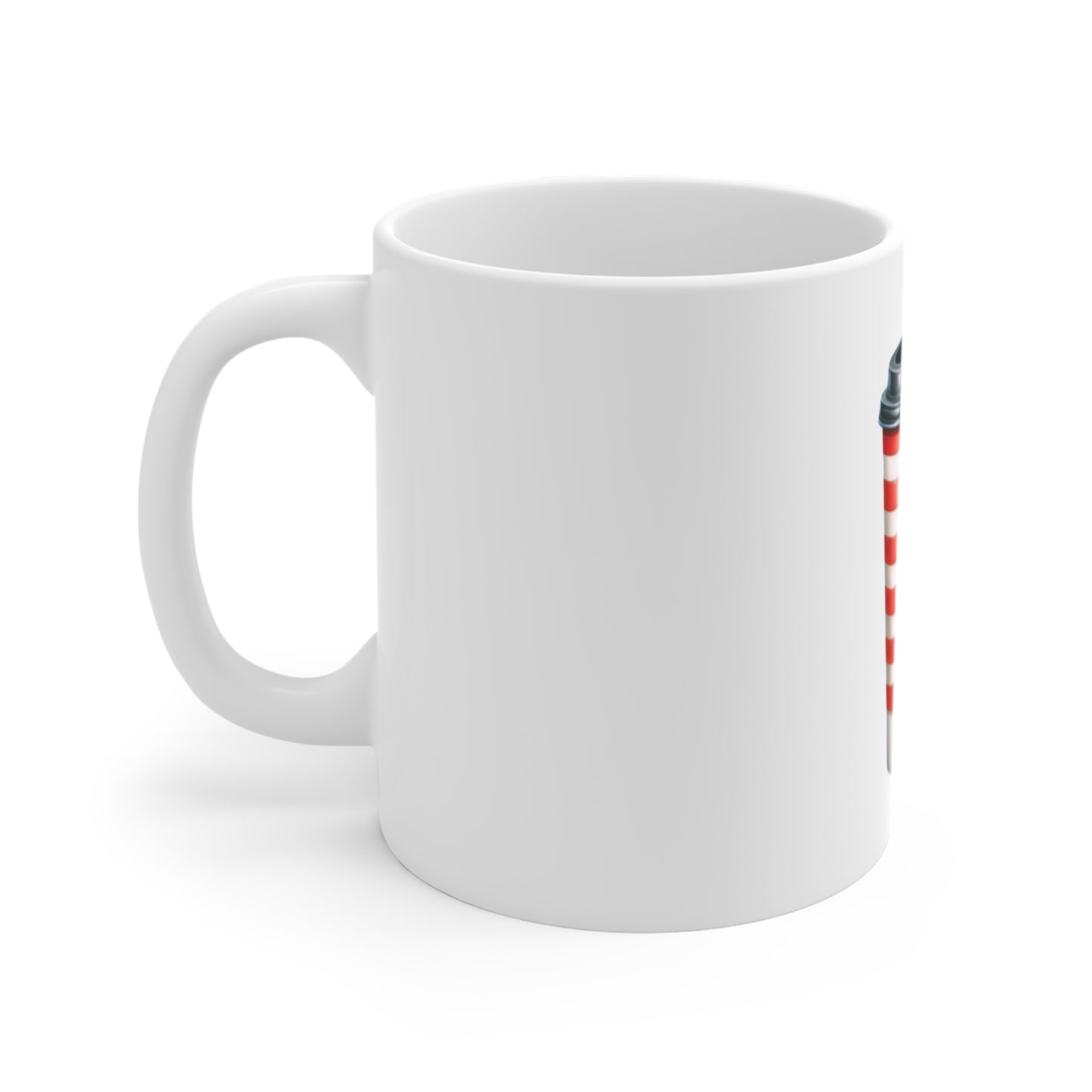 American Flag Travel Coffee Mug 11oz — Patriotic USA To-Go Cup