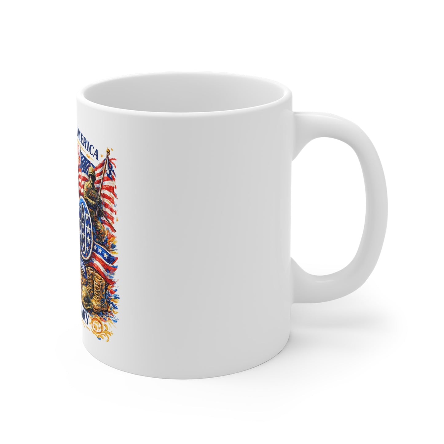 250th USA Anniversary Coffee Mug — United States 1776-2026 Patriotic Eagle & Flags