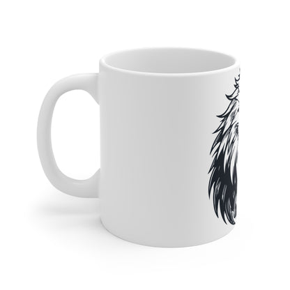 Patriotic Bald Eagle Coffee Mug – Bold American Eagle Art Mug – USA Freedom Symbol Cup – Vintage Style Eagle Mug – Strong Americana Gift Eagle Head Illustration Mug — 11oz Bold Patriotic Coffee Cup...