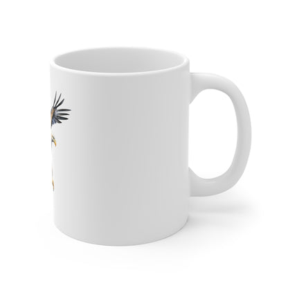 Eagle Flight 11oz Ceramic Mug – Patriotic Bald Eagle Coffee Cup
