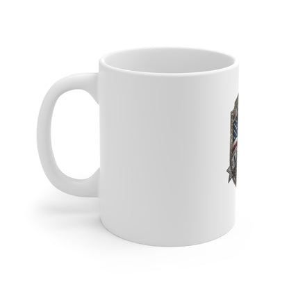 Liberty 250 Eagle Mug — Patriotic American Flag Coffee Cup (1776–2026)