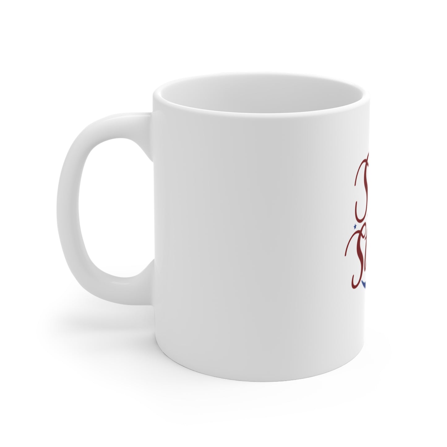 Stars and Stand Mug — Patriotic 11oz Coffee Cup