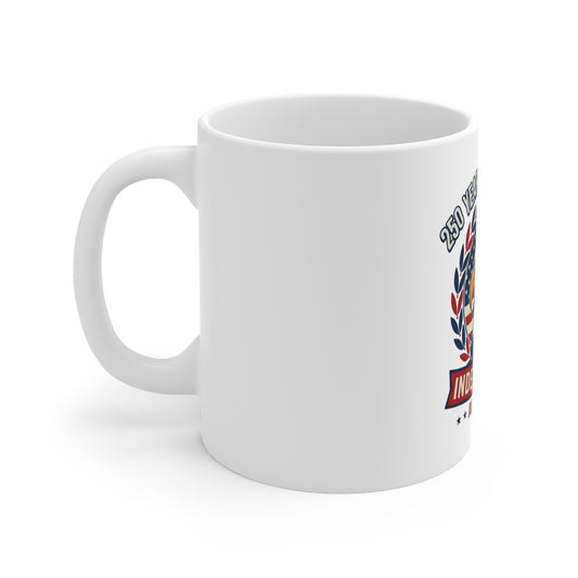 Independence Eagle Mug - 250 Years of American Independence | July 4th 2026 Patriotic Coffee Cup