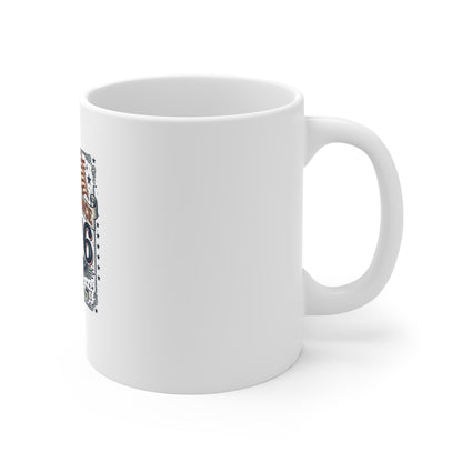 Proud Since 1776 Mug – Patriotic American Flag Coffee Cup