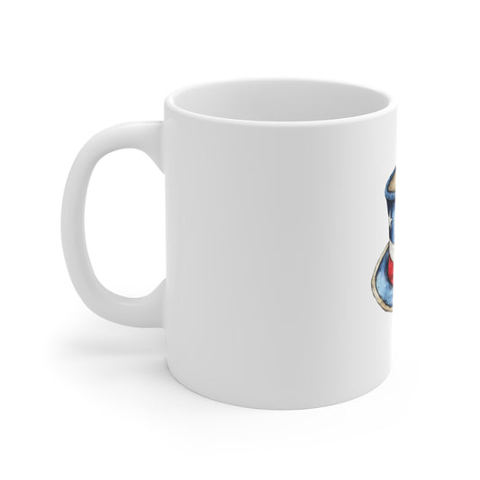 Patriotic Uncle Sam Hat Mug — 11oz Fourth of July Coffee Cup