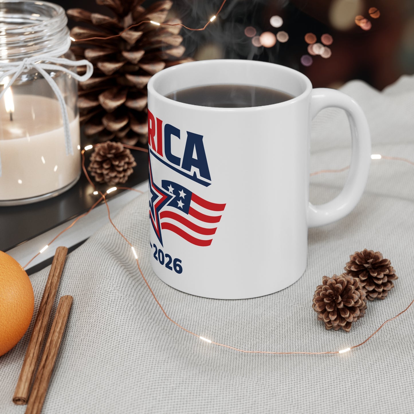 America 250th Anniversary Coffee Mug – 1776–2026 Patriotic Star Mug – USA Centennial Celebration Mug – Red White Blue America Cup America 1776–2026 Patriotic Coffee Mug – Red White Blue Star Fourth of...