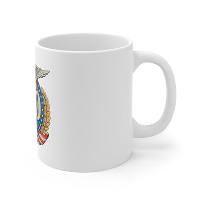 250th Anniversary USA Mug — 1776–2026 Patriotic Eagle Coffee Cup