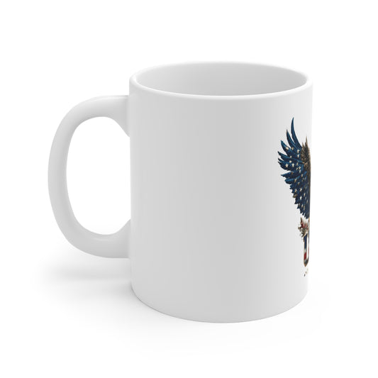 USA Eagle Mug — Patriotic 250 Years Coffee Cup