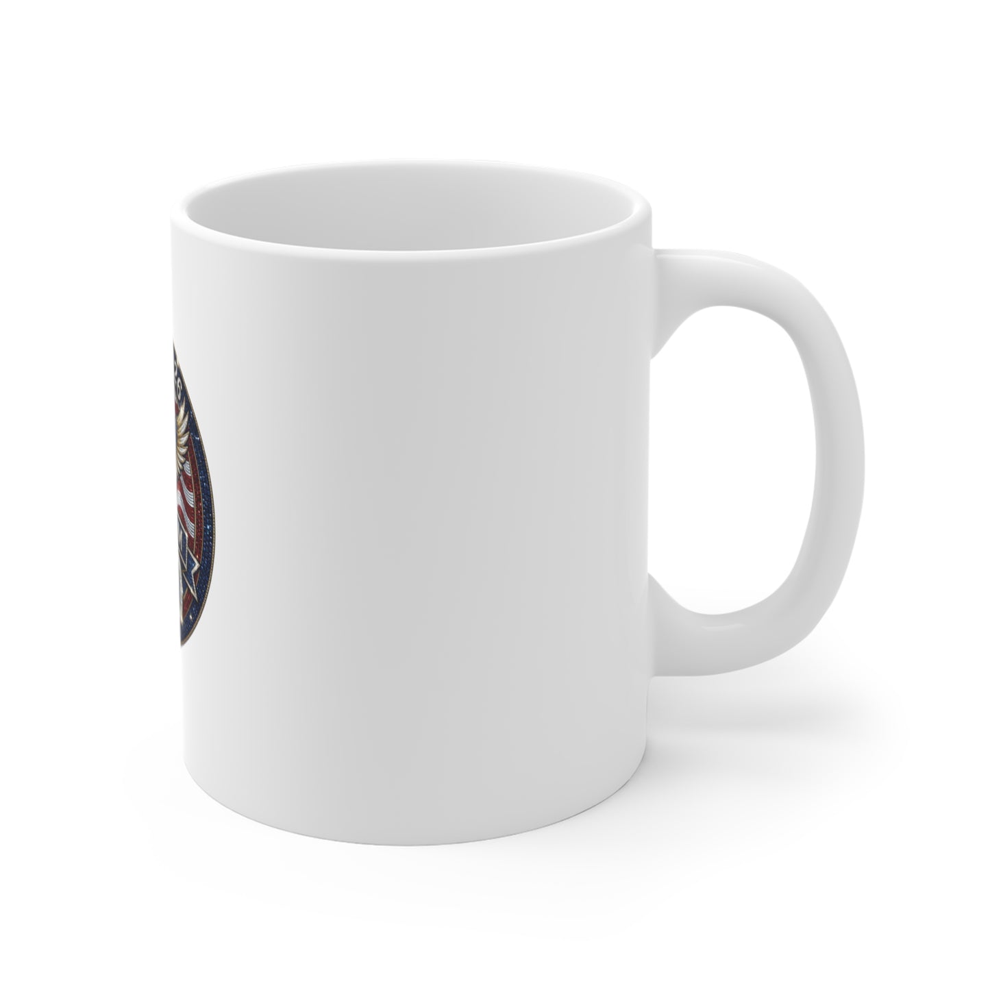 Freedom 250 Eagle Mug — 1776–2026 Patriotic 11oz Coffee Cup