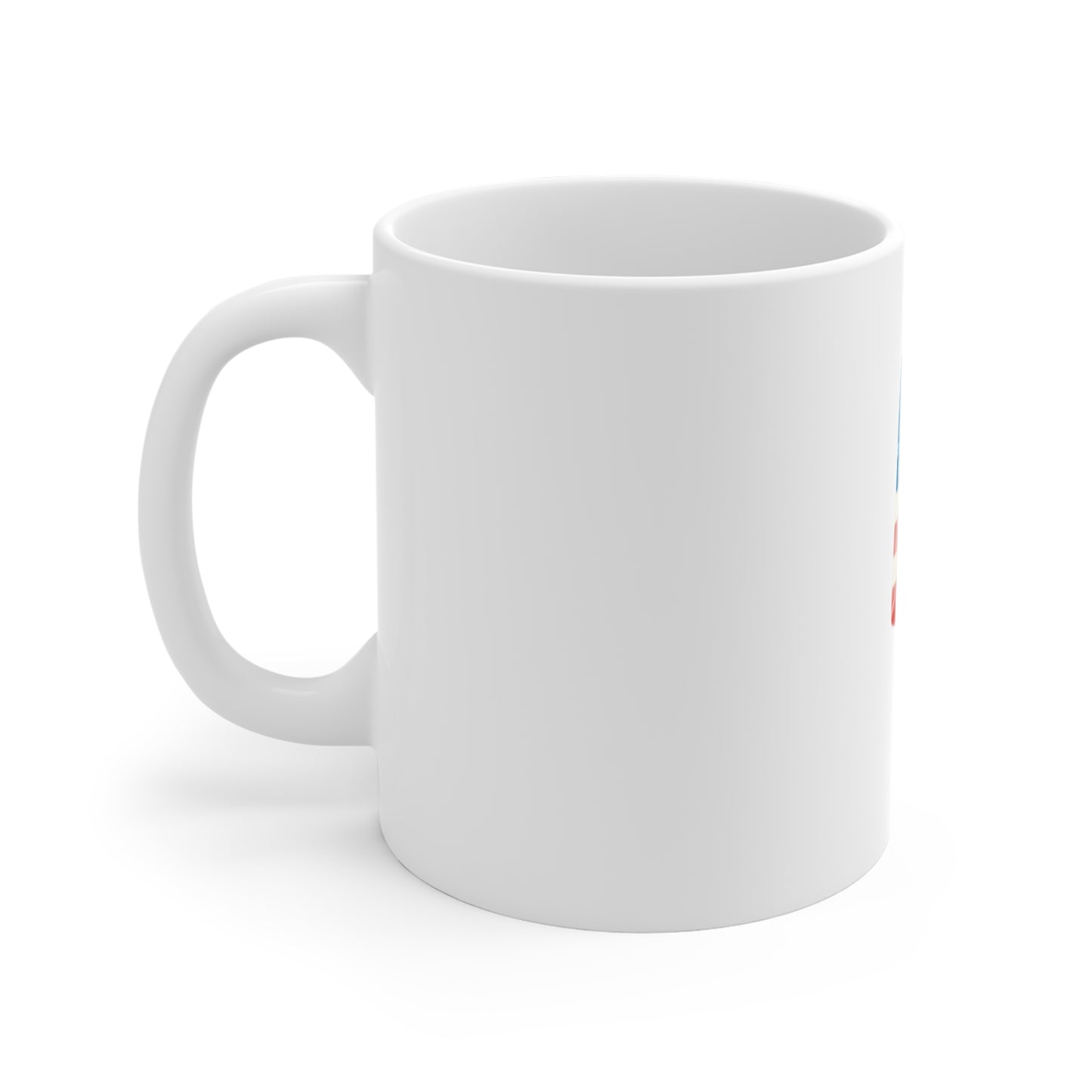 American Flag Popsicle Mug - 11oz Patriotic Fourth of July Coffee Cup