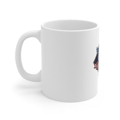 Liberty Forever 250 Mug — Patriotic 1776–2026 Eagle Coffee Cup