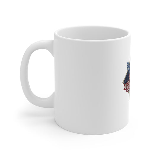 Liberty Forever 250 Mug — Patriotic 1776–2026 Eagle Coffee Cup