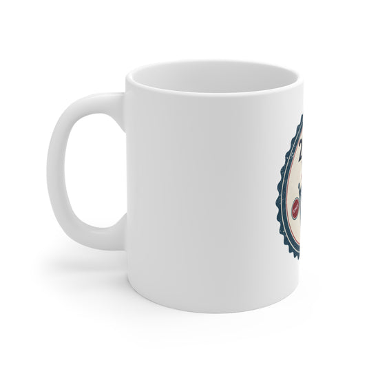 250 Years Semiquincentennial Flag Coffee Mug — Patriotic 1776 USA Celebration