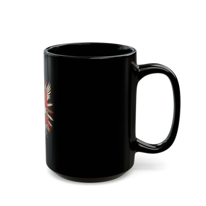 250 Years of Freedom 1776–2026 Black Coffee Mug — Patriotic Anniversary Gift
