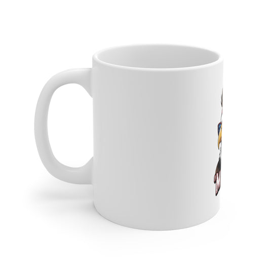 Patriotic Eagle Mug – ’Merica 11oz Coffee Cup