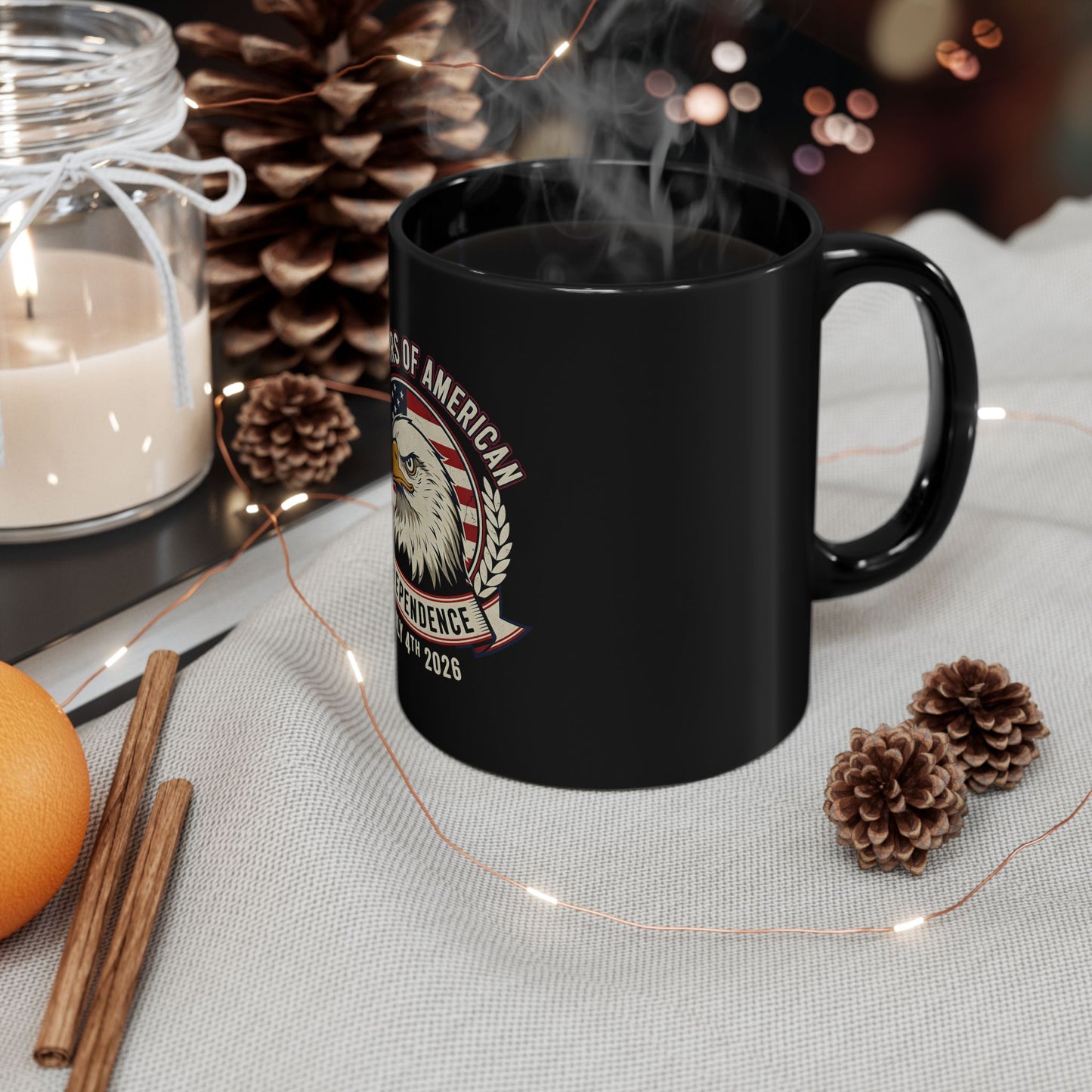 Independence Eagle Mug — 250 Years of American Independence, July 4th 2026