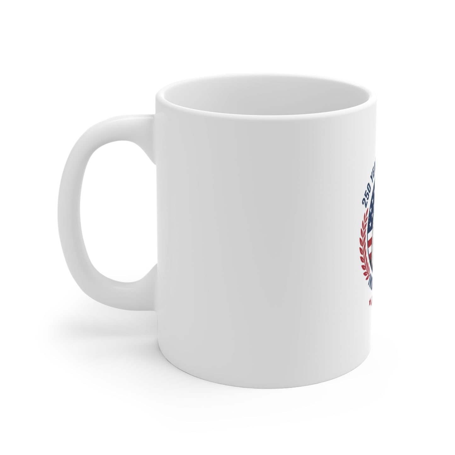 250 Years of American Independence Eagle Coffee Mug – July 4th 2026 Patriotic Mug – USA Flag Eagle Head Vintage Cup Mug 11oz
