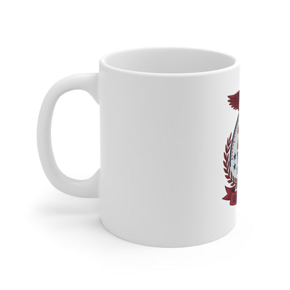 USA 250 Years Eagle Coffee Mug – 1776–2026 Patriotic Anniversary Mug – “We The People” American Heritage Cup – Vintage Americana Gift Mug 11oz