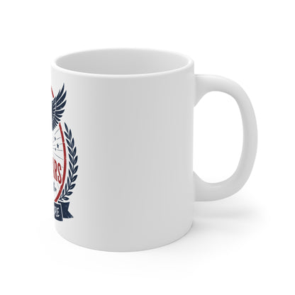 USA 250th Anniversary Eagle Coffee Mug – 1776–2026 Patriotic Mug – “We The People” American Heritage Cup – Vintage Distressed USA Mug 11oz