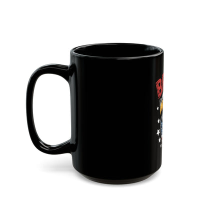 Bruh Eagle American Flag Mug — Patriotic Funny Coffee Cup (11oz/15oz)