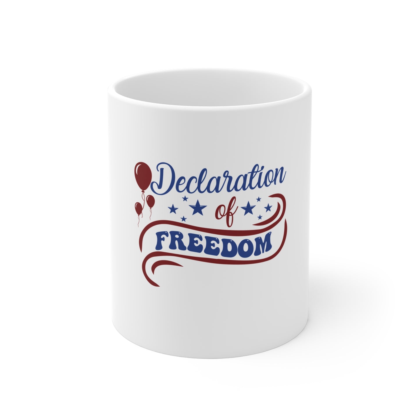 Declaration of Freedom 11oz Patriotic Mug