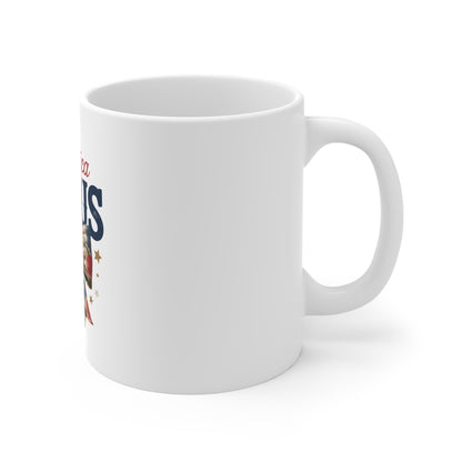 America Needs Jesus 11oz Coffee Mug — Patriotic Christian Gift