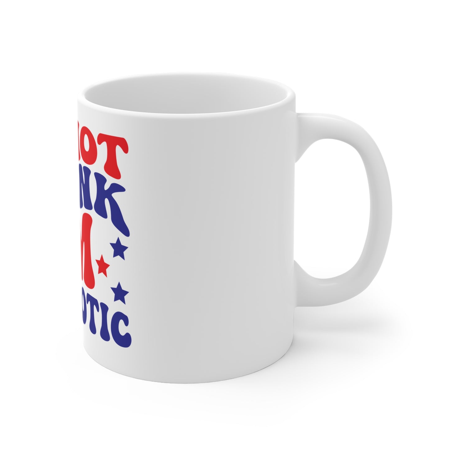 I’m Not Drunk I’m Patriotic Coffee Mug – Funny Patriotic Mug – Retro 4th of July Humor Cup – Bold Americana Mug I'm Not Drunk I'm Patriotic Mug — Funny 11oz Fourth of July Coffee Cup