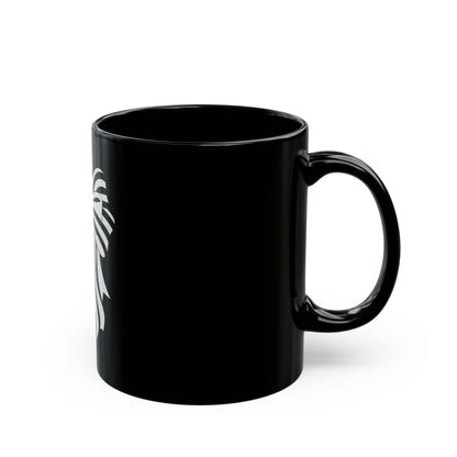 Patriotic Bow Coffee Mug – American Flag Ribbon Mug – USA Stars and Stripes Bow Cup – Cute Americana Gift Mug Black Mug (11oz, 15oz)