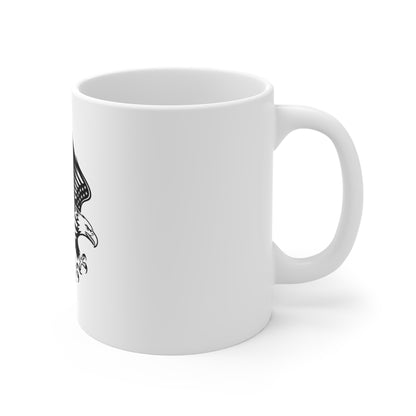 Patriotic American Eagle Coffee Mug — 11oz Ceramic
